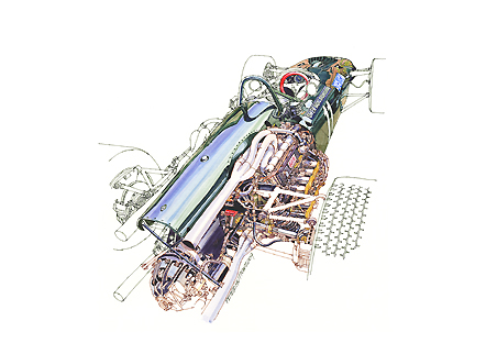 1967 BRM P115 A2 Print