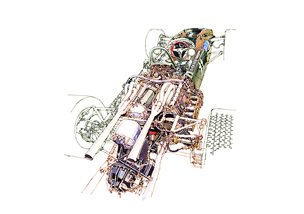 1967 BRM P115 A2 Print