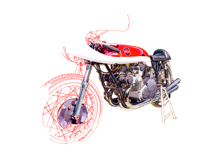 1957 Gilera 500/4