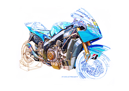 2006 Suzuki GSV-R A2 Print